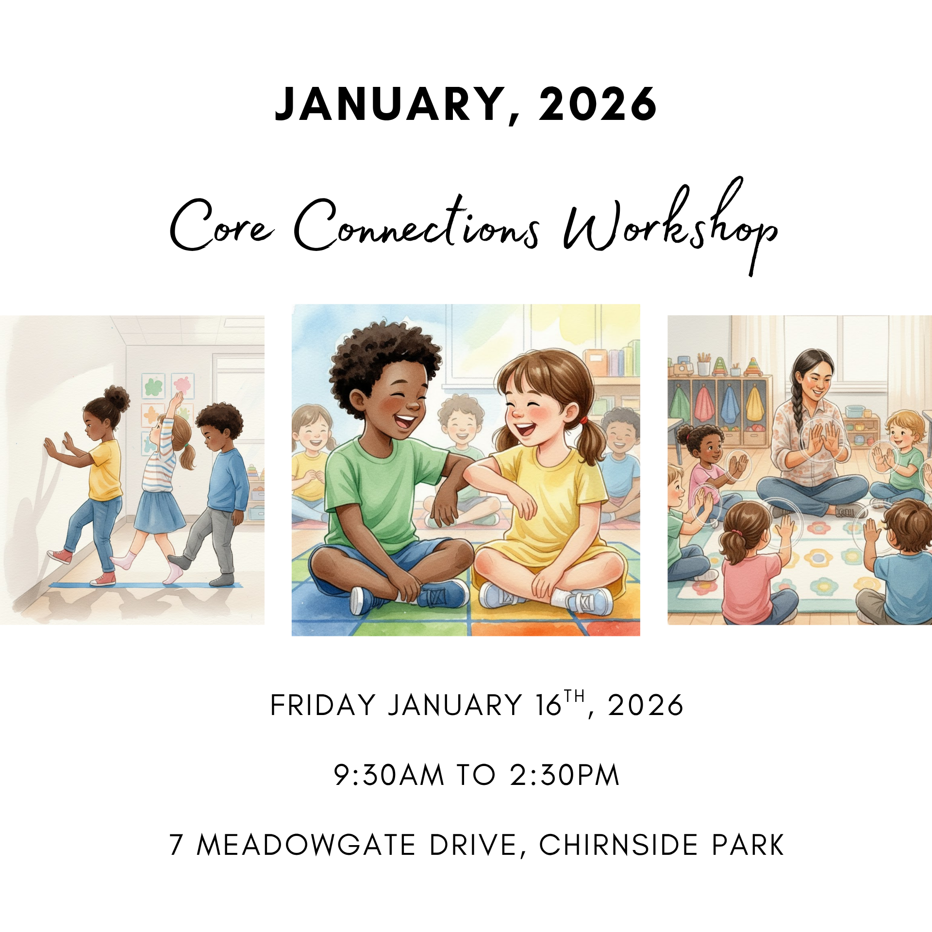 New social-emotional early childhood program - Core Connections - January, 2026